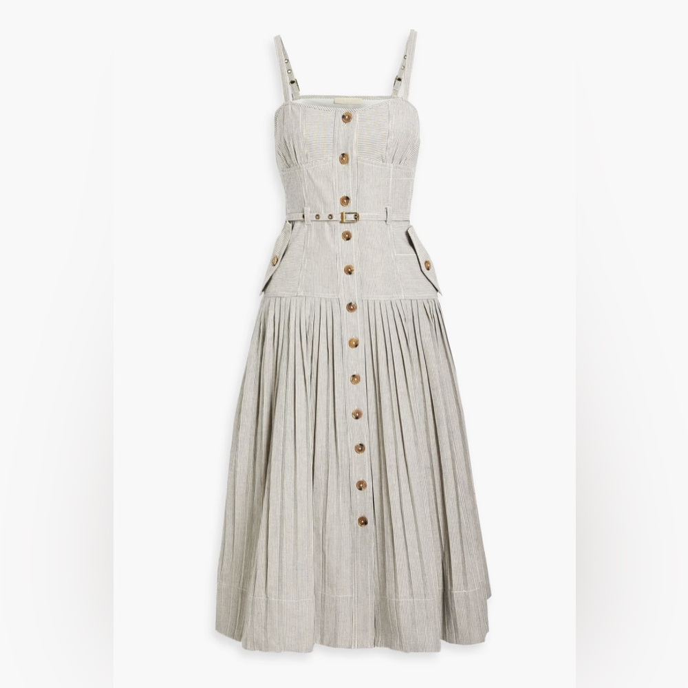 Ulla Johnson Pleated Maxi Sundress